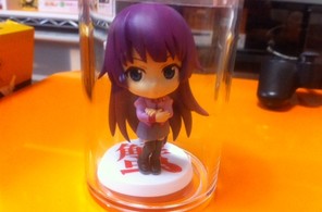 無印良品のアクリルポット。