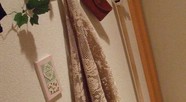 玄関にウォールフック取り付けました