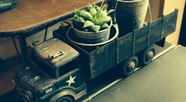MARX TOY ARMY TRUCK