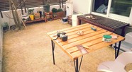 DIY!ガーデンテーブル