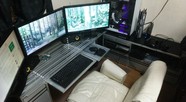 アルミ製自作PCデスク