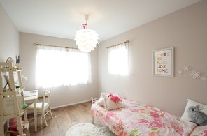 モデルハウスの子供部屋