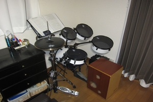 大学院生時代2013　ドラムセット