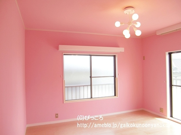 Piccolo の部屋 ピンクの壁紙のお部屋 Reroom リルム 部屋じまんコミュニティ